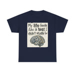 My Life Feels Like a Test I Didn’t Study For Tee | USAVinyls