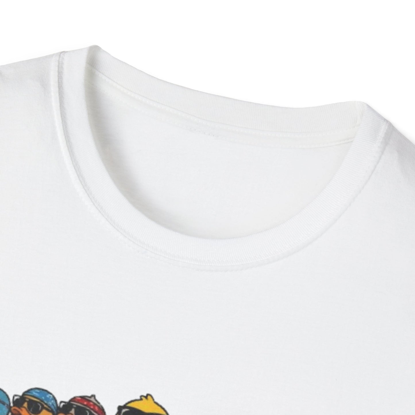 Quackin' Awesome Adventures Get Ducked T-Shirt | Rubber Duckie Row Graphic Tee