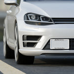 “My other car is a pair of running shoes" matte aluminum license plate frame, 12×6 fit, pre‑drilled holes