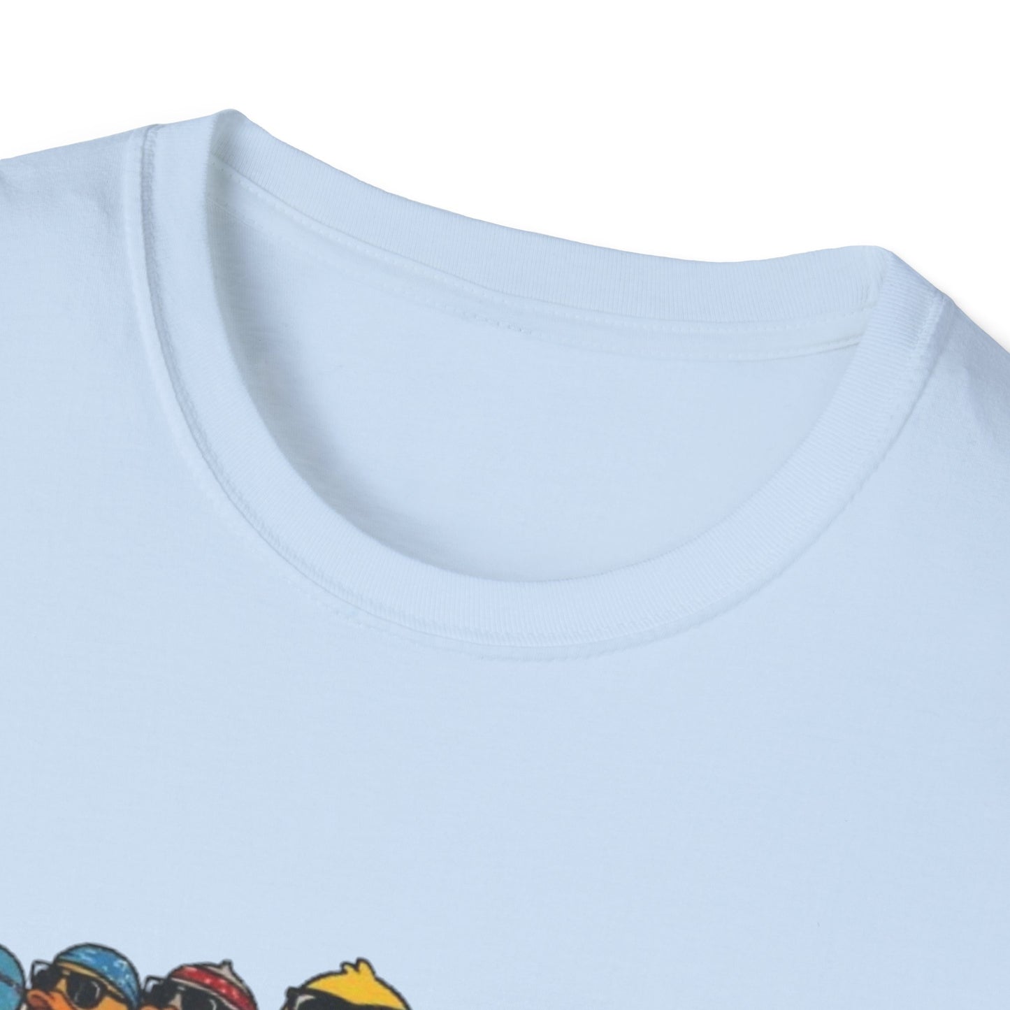 Quackin' Awesome Adventures Get Ducked T-Shirt | Rubber Duckie Row Graphic Tee