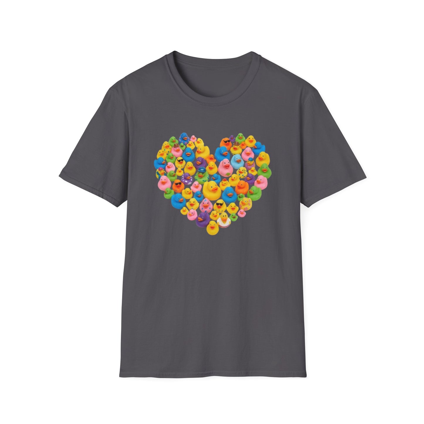 Heart-Shaped Rubber Duckies T-Shirt