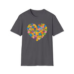 Heart‑Shaped Rubber Duckies Graphic Tee | USAVinyls