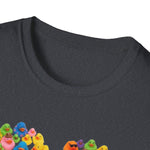 Heart‑Shaped Rubber Duckies Graphic Tee | USAVinyls