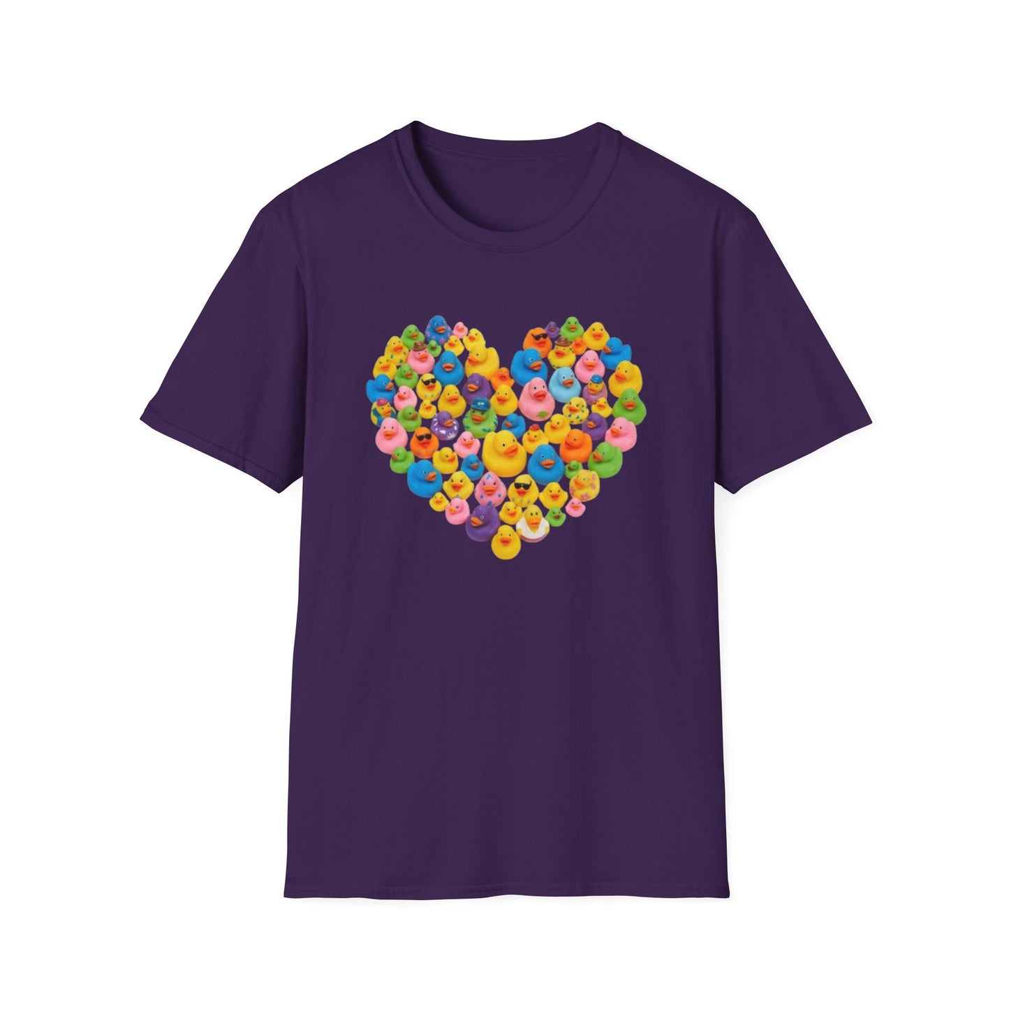 Heart-Shaped Rubber Duckies T-Shirt