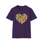 Heart‑Shaped Rubber Duckies Graphic Tee | USAVinyls