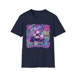 Neo‑Tokyo Dreamer Tee – Cyberpunk Anime Girl | USAVinyls