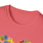 Heart‑Shaped Rubber Duckies Graphic Tee | USAVinyls