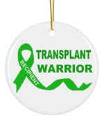 Transplant Warrior Ceramic Ornament | USAVinyls
