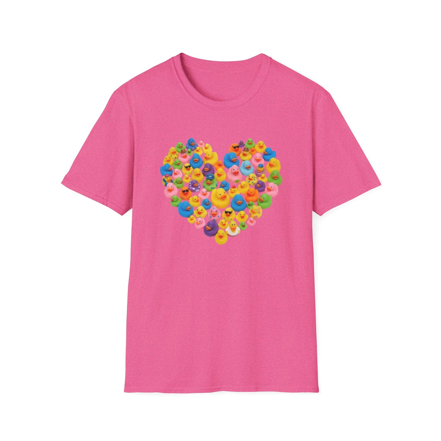 Heart-Shaped Rubber Duckies T-Shirt