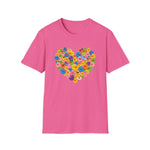Heart‑Shaped Rubber Duckies Graphic Tee | USAVinyls