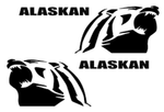 Chevrolet Alaskan Black vinyl decal, die-cut