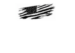 Distressed American Flag Vinyl Decal, Patriotic Vehicle Graphic, Truck Car RV Wall Gaming Room Sticker