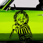 Chucky‑Inspired Horror Car/Wall Decal | USAVinyls