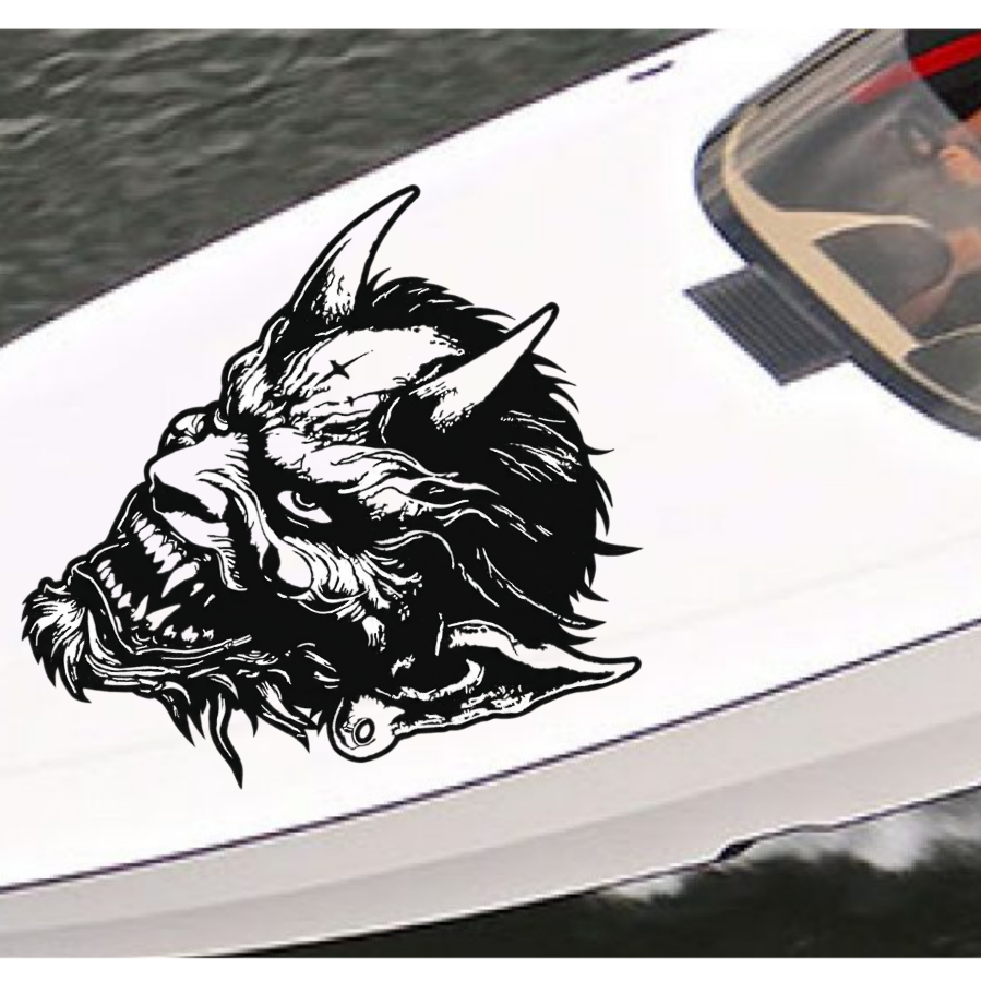 Demon decal