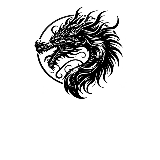 Dragon Auto Accent Decal, Dragon Wall Art