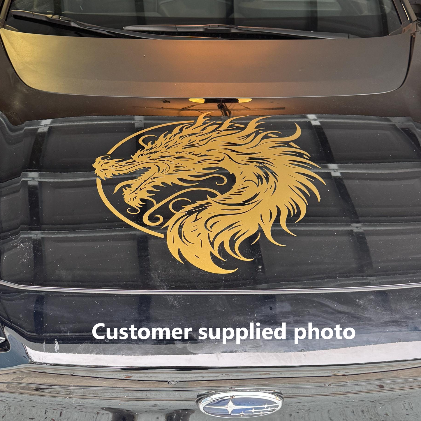 Dragon Auto Accent Decal, Dragon Wall Art