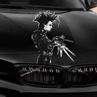 Edward Scissorhands Decal