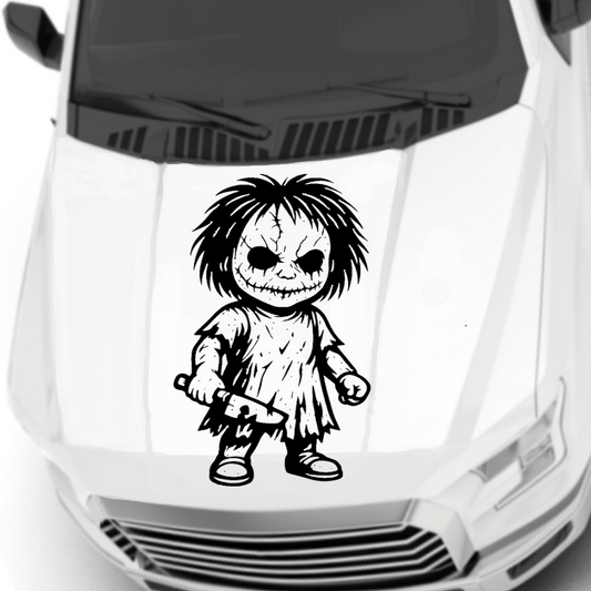 Eyeless Walking Dead Decal/Sticker