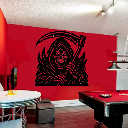 Grim Reaper Vinyl Decal