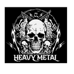 Heavy‑Metal Skull/Grim Reaper Car/Wall Decal | USAVinyls