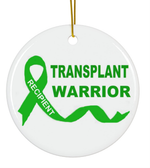 Transplant Warrior Ceramic Ornament | USAVinyls
