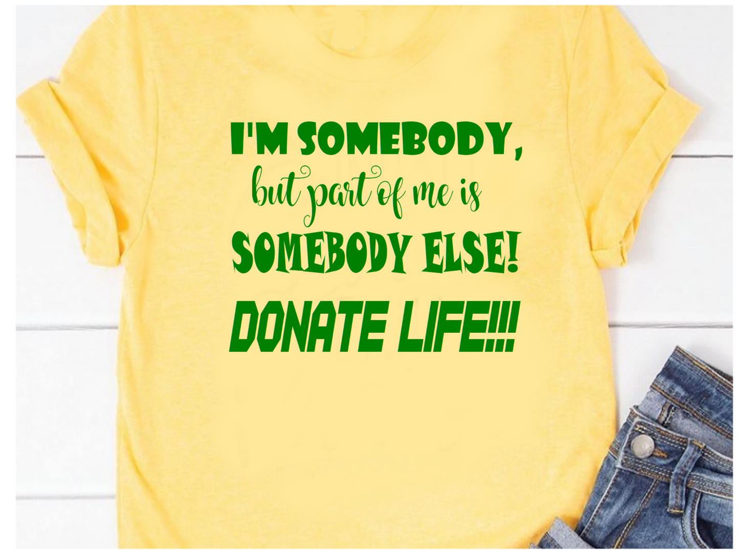 I'm Somebody but Part of Me is Somebody Else T-shirt