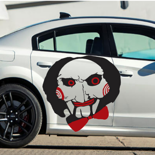 Jigsaw Decal,  Jigsaw Hood Sticker
