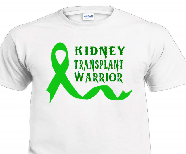 Kidney Transplant Warrior T-shirt