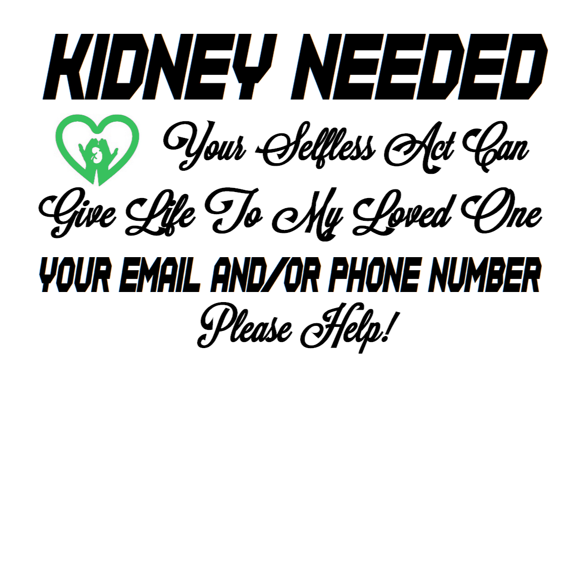Search for a Kidney Donor, Find a Kidney Donor