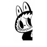 Labubu‑Inspired Monsters Car/Wall Vinyl Decal | USAVinyls