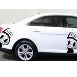 Labubu‑Inspired Monsters Car/Wall Vinyl Decal | USAVinyls