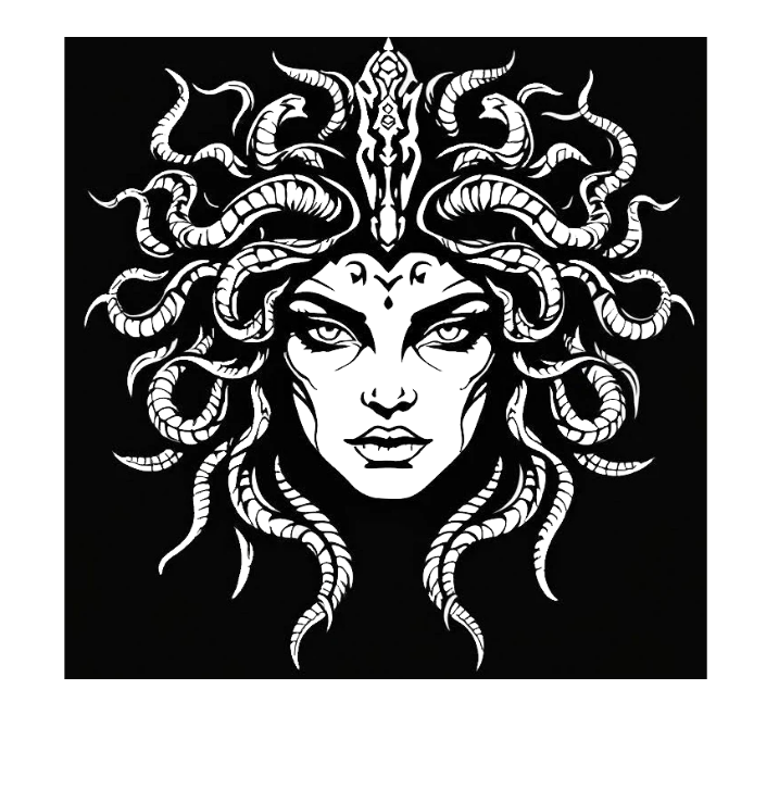 Medusa Car/Wall Vinyl Decal | USAVinyls