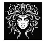 Medusa Car/Wall Vinyl Decal | USAVinyls