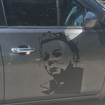 Michael‑Inspired Mask Car/Wall Vinyl Decal | USAVinyls