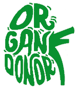 Organ Donor Car Decal | USAVinyls