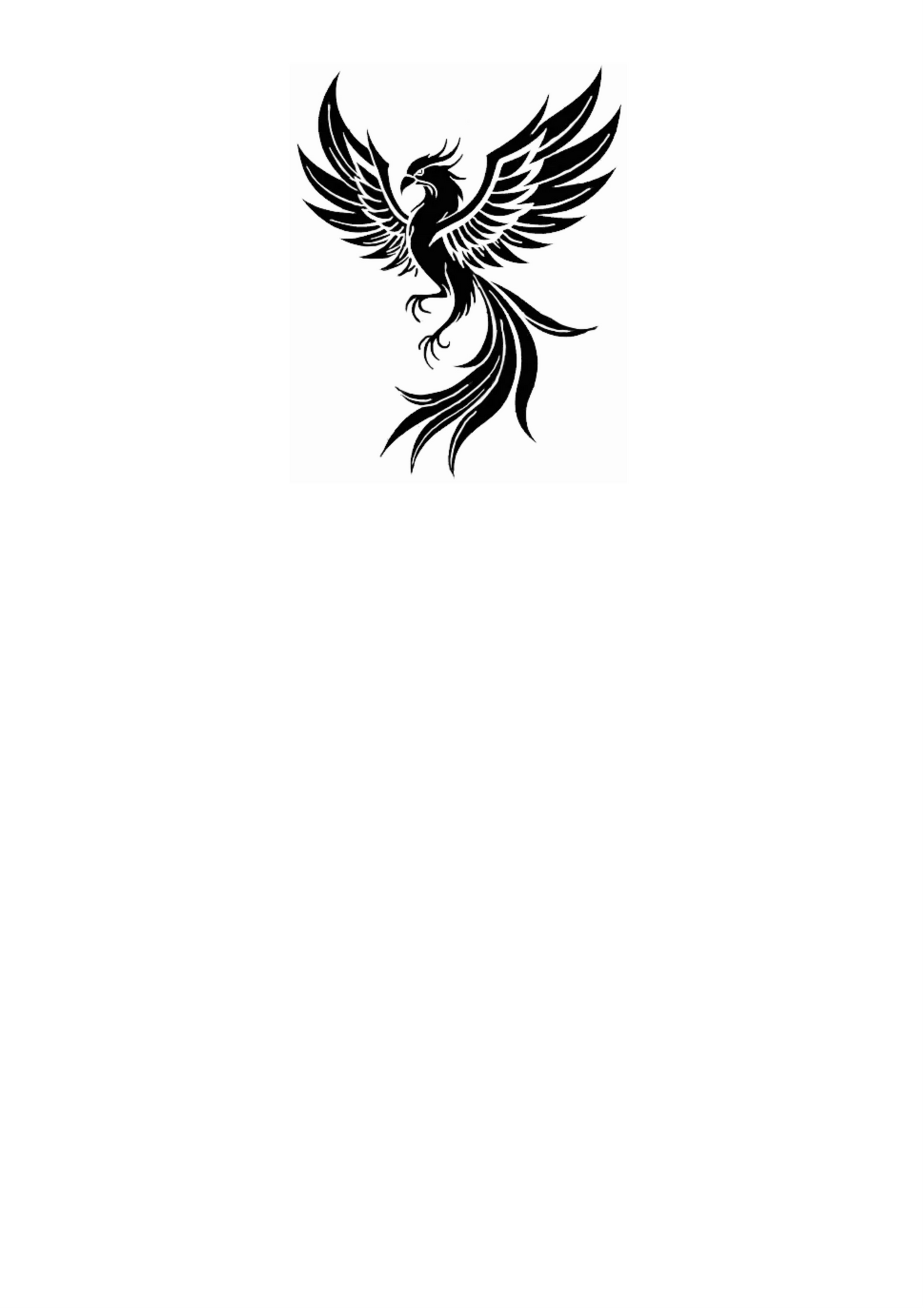 Phoenix Car/Wall Decal – Mythical Firebird Design | USAVinyls