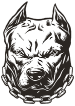 Pitbull (Pitty) Car/Wall Vinyl Decal | USAVinyls