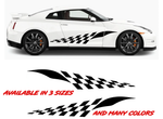 Racing Stripe Hood/Side Car Decals (Pair) | USAVinyls