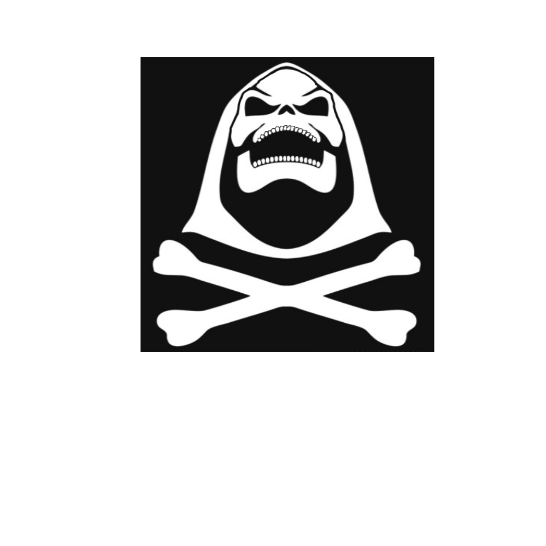 Skeletor Decal, Skeletor Sticker