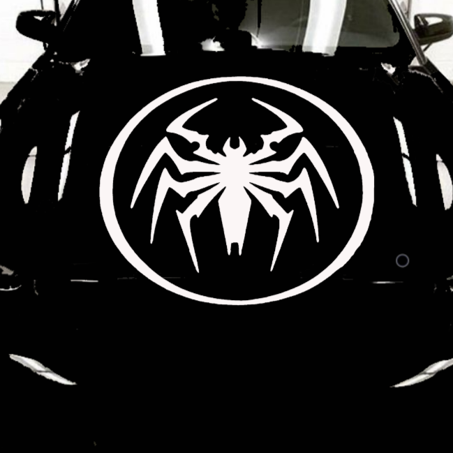 Spider sticker, Spider decal