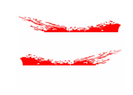 Splash/Mudding Side/Hood Car Decal | USAVinyls