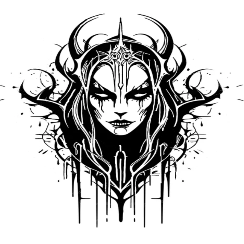 Evil Witch Decal, Witch Auto Graphic