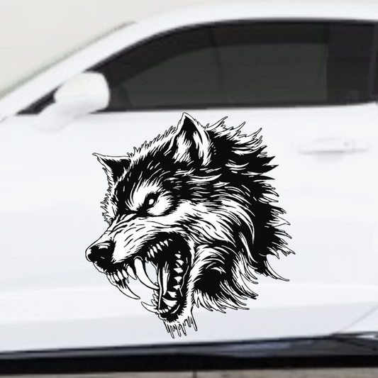 Wolf Decal, Wolf Sticker