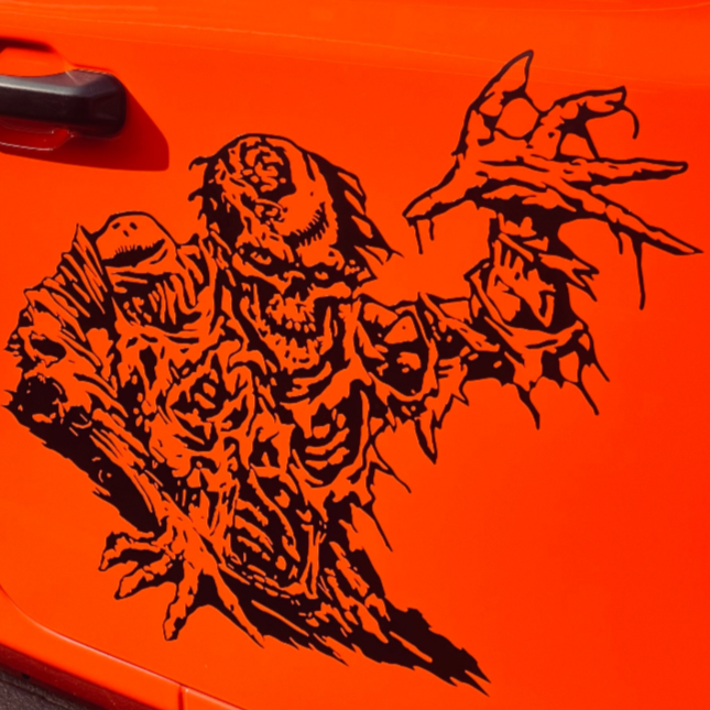 Zombie Car Decal