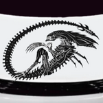 Alien Car Decal – Xenomorph‑Inspired | USAVinyls