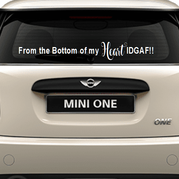 IGAF decal on car