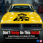 Freddy‑Inspired Horror Decal — 29×27 | USAVinyls