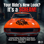 Ghostface–Inspired Car/Wall Vinyl Decal | USAVinyls