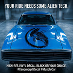 Alien Car Decal – Xenomorph‑Inspired | USAVinyls