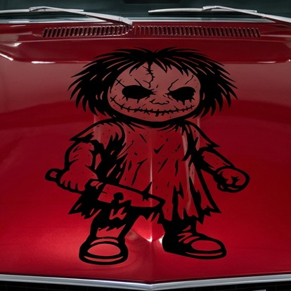 Eyeless Walking Dead–Inspired Car/Wall Decal | USAVinyls